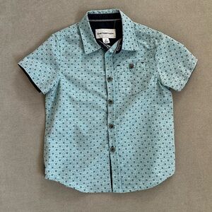 Light Blue Toddler Button Down Shirt